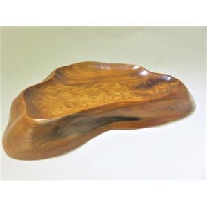 皿　木製　屋久杉　自然皿　長寿　ギフト　天然木　お祝い　和風