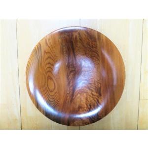 皿　木製　屋久杉　丸皿　長寿　ギフト　天然木　お祝い　和風