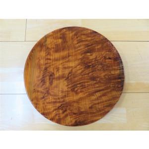 皿　木製　屋久杉　丸皿　長寿　ギフト　天然木　お祝い　和風