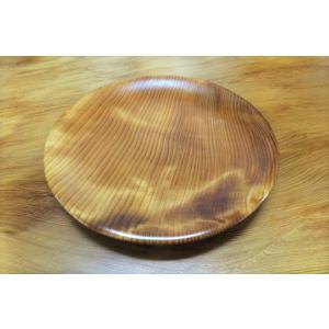 皿　木製　屋久杉　丸皿　長寿　ギフト　天然木　お祝い　和風
