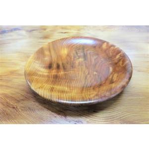 皿　木製　屋久杉　丸皿　長寿　ギフト　天然木　お祝い　和風