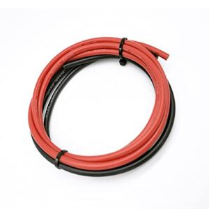 Boladge ピュアシリコンワイヤ12AWG電源ケーブルバッテリーケーブル錫メッキ銅線12ゲージRCケーブルリード（黒で1メートル と 赤で1メートル） (12AW｜exp-market