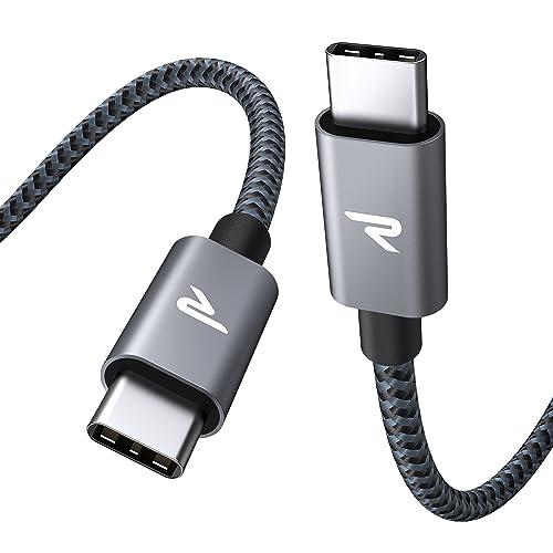 RAMPOW USB C ケーブル PD3.0対応 100W/5A 超高速充電 USB-C &amp; US...