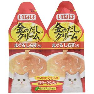 いなば 金のだしクリーム まぐろ しらす入り 60g(30g×2) 12個セット｜exp-market