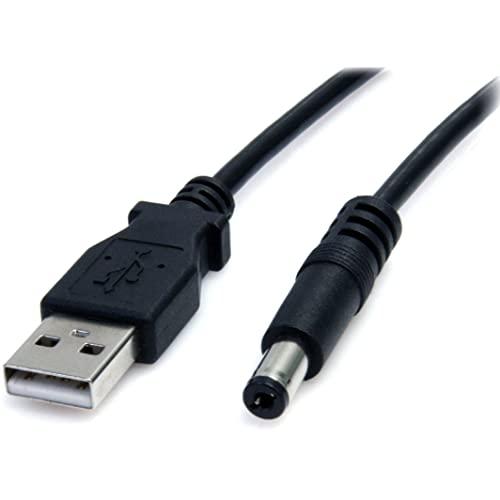 StarTech.com USB - 5V DC電源供給ケーブル 91cm DCプラグ(外形5.5m...