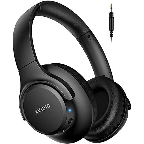 ワイヤレス ヘッドホン KVIDIO Bluetooth 5.3 65時間再生 ヘッドホン 40mm...