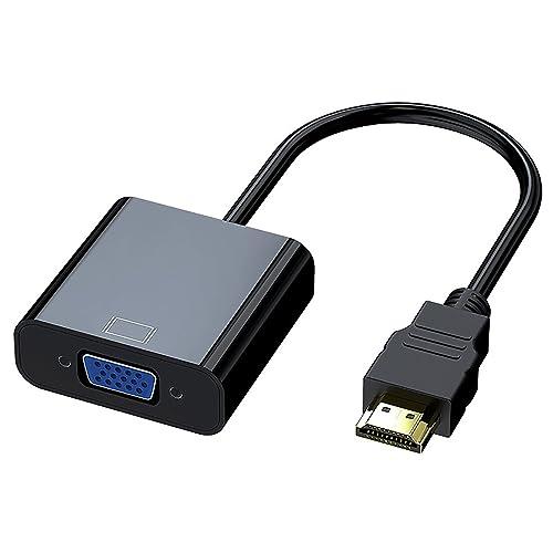 RuiMi HDMI to VGA変換アダプタ HDMI オス to VGA メス 1080p（D-...