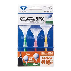 ダイヤゴルフ(DAIYA GOLF) ゴルフ ティー トマホークティーSPX TE-505 グリーン、ピンク、イエロー 80mm