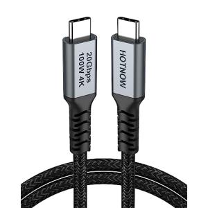 短いUSB CからUSB Cケーブル（0.5 M 1本）、USB 3.2 Gen 2x2 20 Gbps 100 W 4 K USB Cビデオ高速データ伝送急速充電線、サムスンGalaxy T 5 LaCie SS｜エクスペリエンスショップ