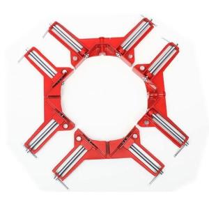 コーナークランプ 4個セット 90℃ 万能クランプ 直角 木工 定規 直角クランプ DIY 工具｜exp-shop
