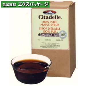 シタデール　ピュアメープルシロップ　No3　ダーク　1入　390362　取り寄せ品　池伝