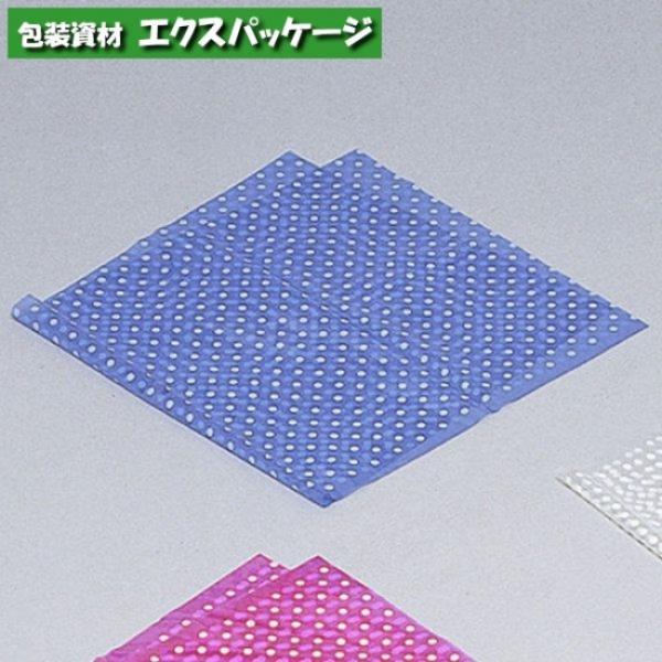 ポリ風呂敷　No.90　水玉ブルー　100枚　LDPE　0370592　福助工業
