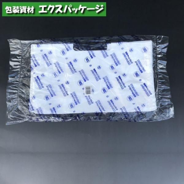 キャリーバッグ　ランチ　乳白　小　100枚　HDPE　0488569　福助工業