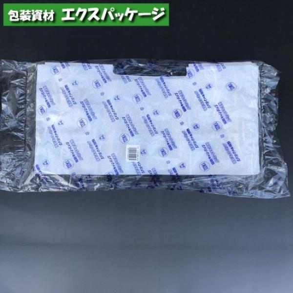 キャリーバッグ　かすみ草　No.40　100枚　HDPE　0488593　福助工業