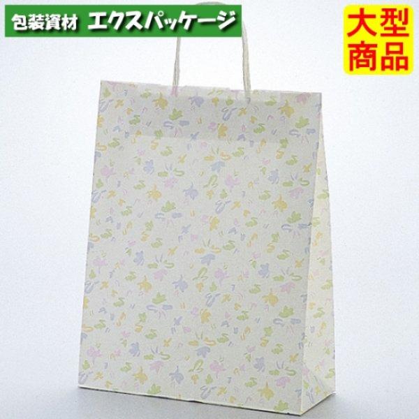手提袋　ラッピーバッグ　No.2　花ふぶき　200枚　0120359　ケース販売　大型商品　取り寄せ...