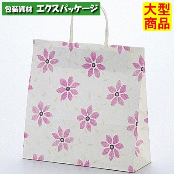 手提袋　ラッピーバッグ　No.3　おしばな　300枚　0120693　ケース販売　大型商品　取り寄せ...