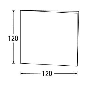 バーガー袋 EP 12-12 120×120m...の詳細画像1