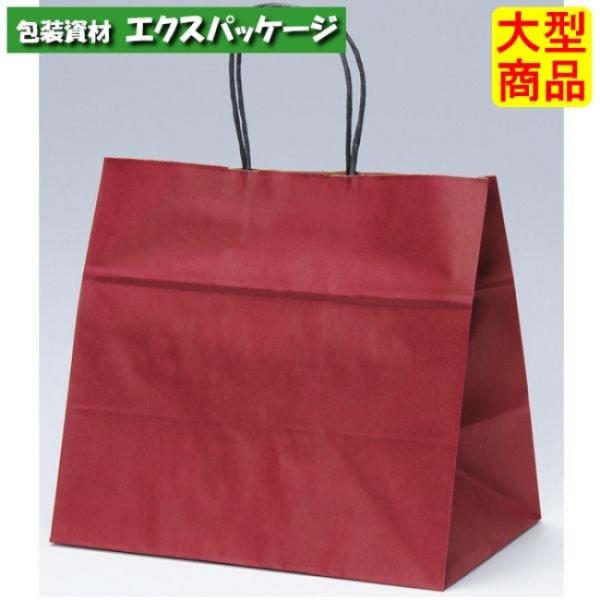 ●フラワーアレンジバッグ　手提袋　ファンシーバック　M　ワイン　XZV01022　200枚入　ケース...