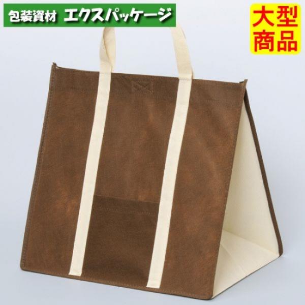 ●不織布バッグ　ソフトバッグ　3827　ブラウン　XZV01417　100枚　ケース販売　納期1週間...