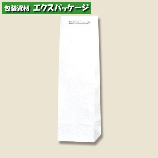 T型チャームバッグ　ワイン用　B-1　白無地　25入　#003190000　バラ販売　シモジマ