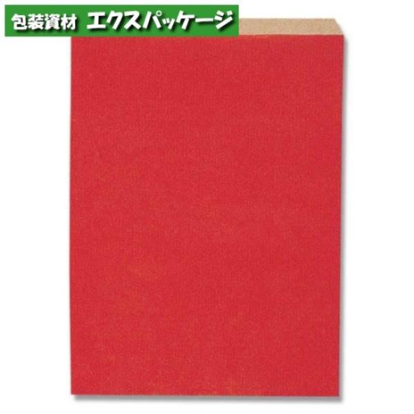 柄小袋　Rタイプ　R-20　筋入無地赤　2000枚入　#006526302　ケース販売　取り寄せ品　...
