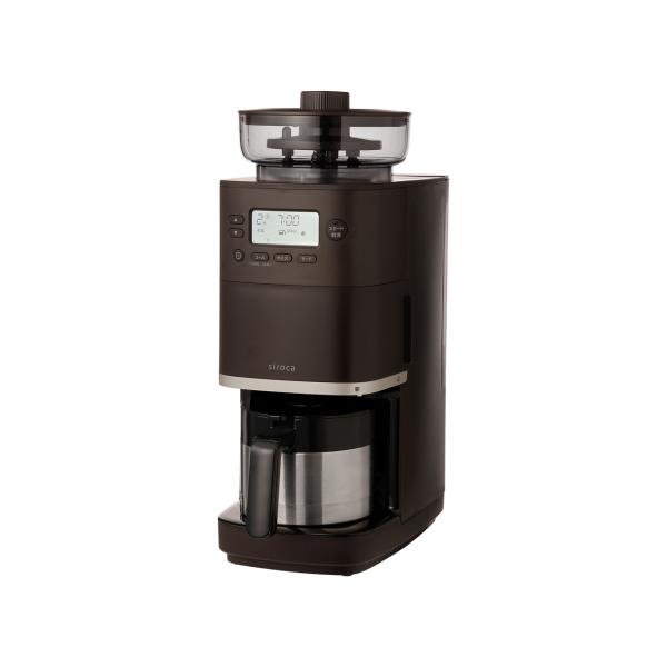 新品未使用 コーン式全自動コーヒーメーカー カフェばこPRO SC-C271(TD) [ダークブラウ...