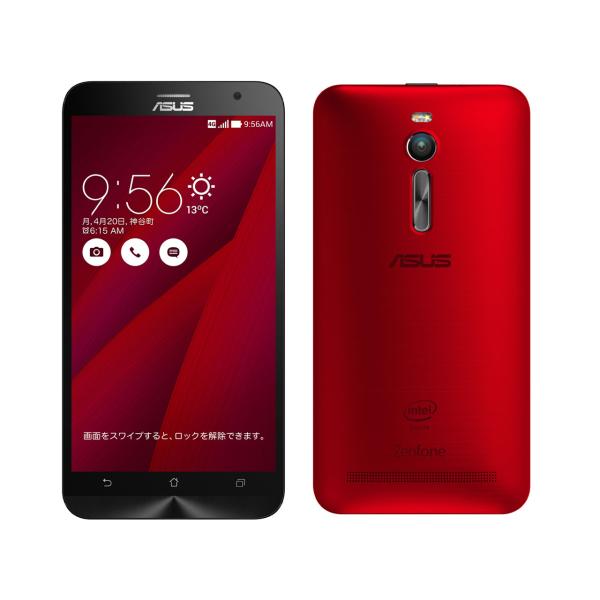 新品未使用 【動作保証無し】 Zenfone2 4GB 64GB ZE551ML [レッド/赤] 国...