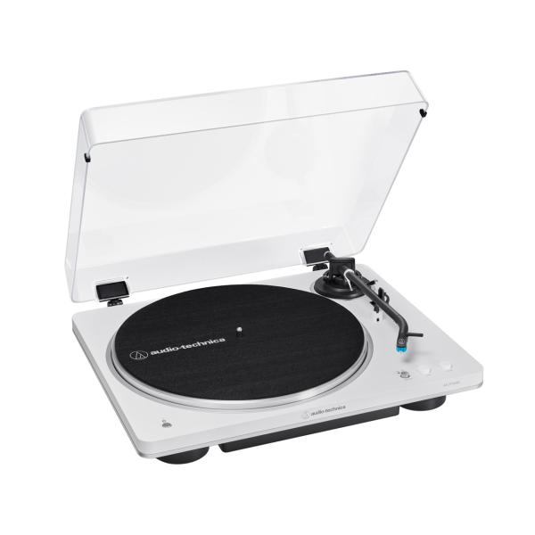 新品未使用 ワイヤレスレコードプレーヤー AT-LP70XBT-WS [白銀] Audio-Tech...
