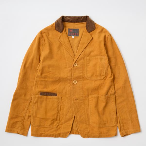 SABRE サブレ  テーラードジャケット モールスキン メンズ フランス製