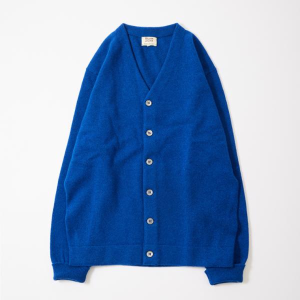 WILLIAM LOCKIE ウィリアム ロッキー  ラムウール Vネック カーディガン スコットラ...