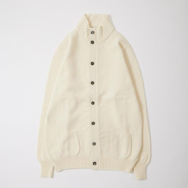 WILLIAM LOCKIE ウィリアム ロッキー  ラムウール ハイネック カーディガン スコット...