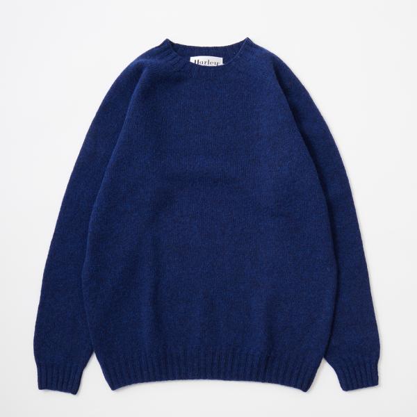 HARLEY OF SCOTLAND ハーレーオブスコットランド ラグラン クルーネック セーター