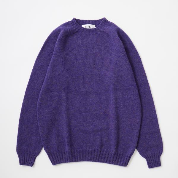 HARLEY OF SCOTLAND ハーレーオブスコットランド ラグラン クルーネック セーター