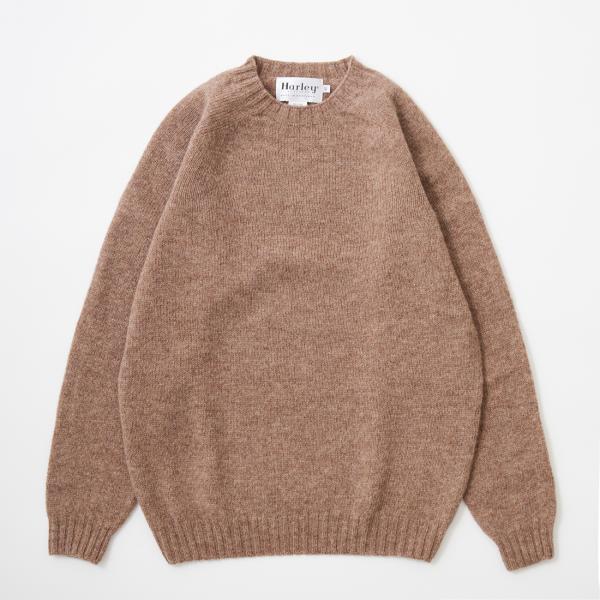 HARLEY OF SCOTLAND ハーレーオブスコットランド ラグラン クルーネック セーター