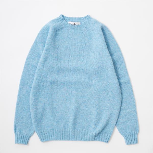 HARLEY OF SCOTLAND ハーレーオブスコットランド ラグラン クルーネック セーター