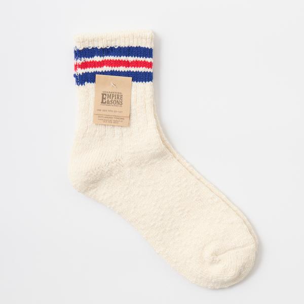 EMPIRE &amp; SONS エンパイア アンド サンズ  ヘンプ混 ソックス 靴下 メンズ 日本製