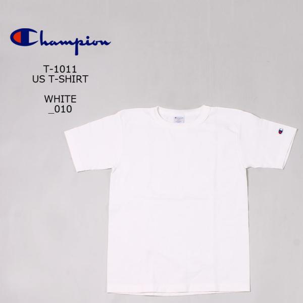 CHAMPION チャンピオン  T-1011 ティーテンイレブン 無地Tシャツ アメリカ製