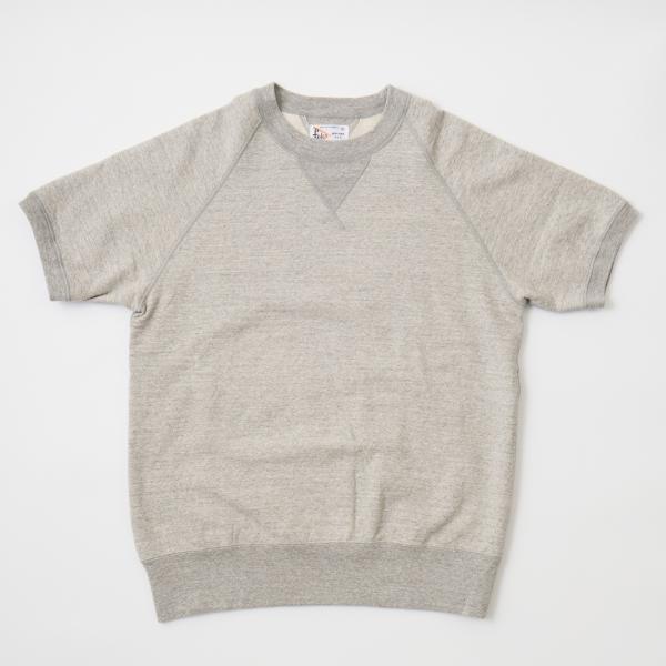 FELCO フェルコ  半袖スウェット ラグランクルーネック フラットシーマ