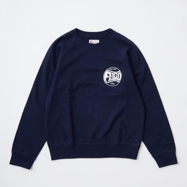 FELCO フェルコ  メンズ プリント トレーナー リラックスフィット 日本製