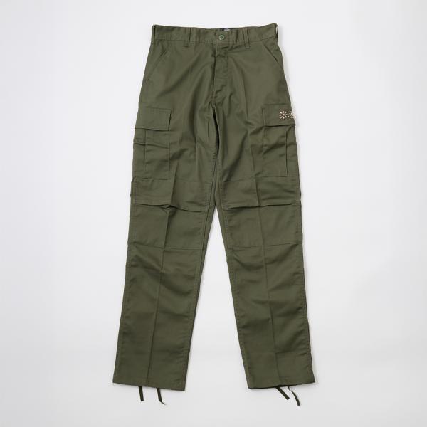 HTC エイチティーシー  フラワースタッズ付き ロスコ カーゴパンツ