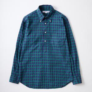 INDIVIDUALIZED SHIRTS インディビジュアライズドシャツ  エクスプローラー別注 プルオーバーシャツ｜explorer