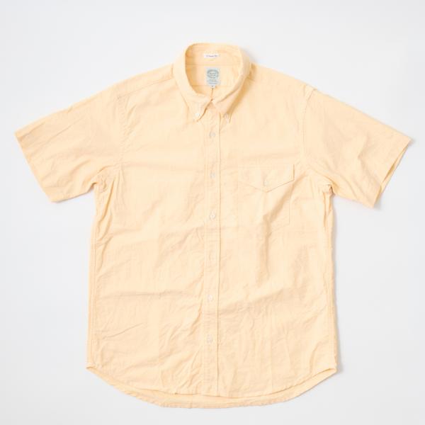 KEATON CHASE USA キートンチェイスユーエスエー 半袖 オックスフォードシャツ 日本製