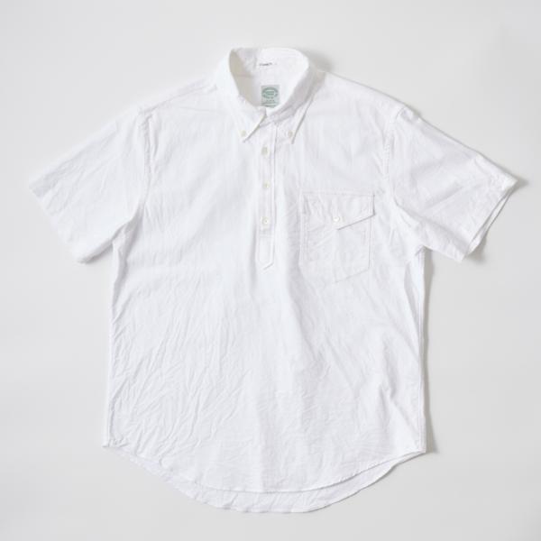 KEATON CHASE USA キートンチェイスユーエスエー 半袖 プルオーバー オックスフォード...