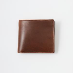 【極美品】BEOROMA べオーマ ブライドルレザー 二つ折り財布 ブラウン BEORMA LEATHER COMPANY ベオーマレザーカンパニー ブライドルレザー