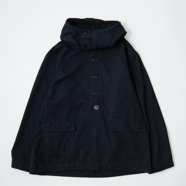 POST OVERALLS ポストオーバーオールズ ネイビーパーカー ヴィンテージツイル