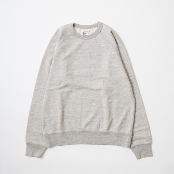 FELCO フェルコ 12オンス ラグラン クルーネック スウェット トレーナー 日本製