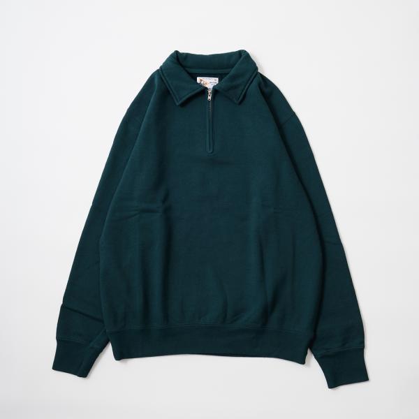 FELCO フェルコ  12オンス スウェット ハーフジップ 日本製