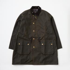 Barbour（バブアー） ソルウェイ トレンチワックスコート メンズ