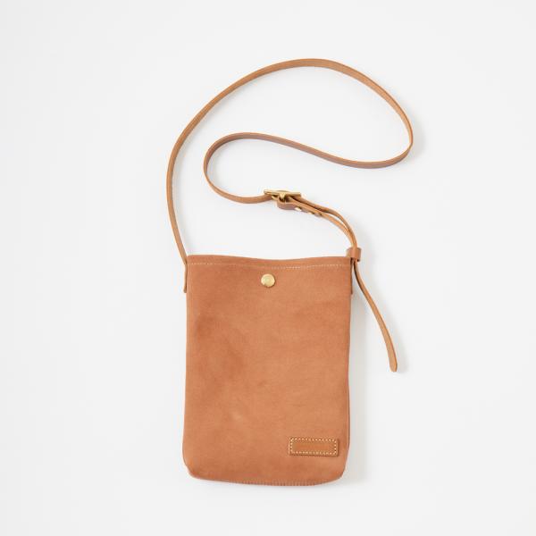 HERITAGE LEATHER ヘリテイジレザー Explorer別注 スエードレザー サコッシュ...