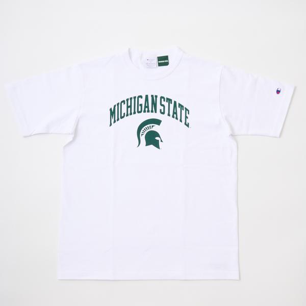 CHAMPION チャンピオン  ティーテンイレブン ミシガン大学プリント Tシャツ メンズ アメリ...